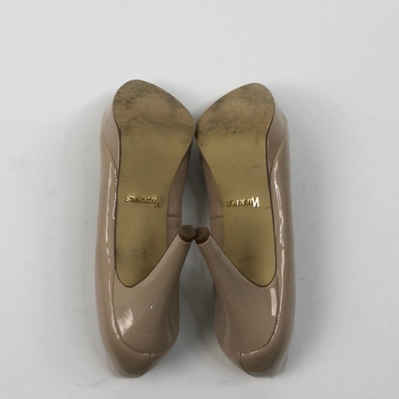 Nickels Tan / Nude Heels Size 7.5 - Picture 3 of 6